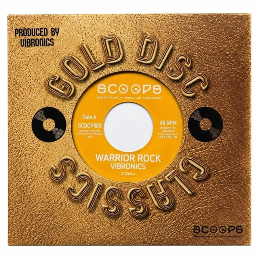 the album cover for Vibronics - Warrior Rock (Ep)