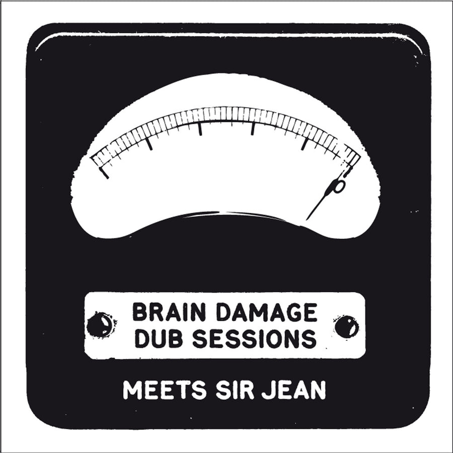 the album cover for Brain Damage Meets Sir Jean - Dub Sessions