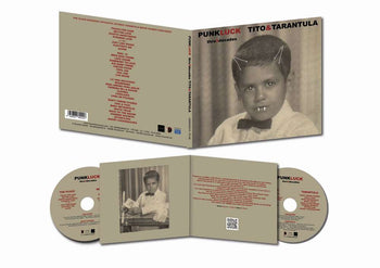 the album cover for Tito & Tarantula - Punk Luck Thru 5 Decades