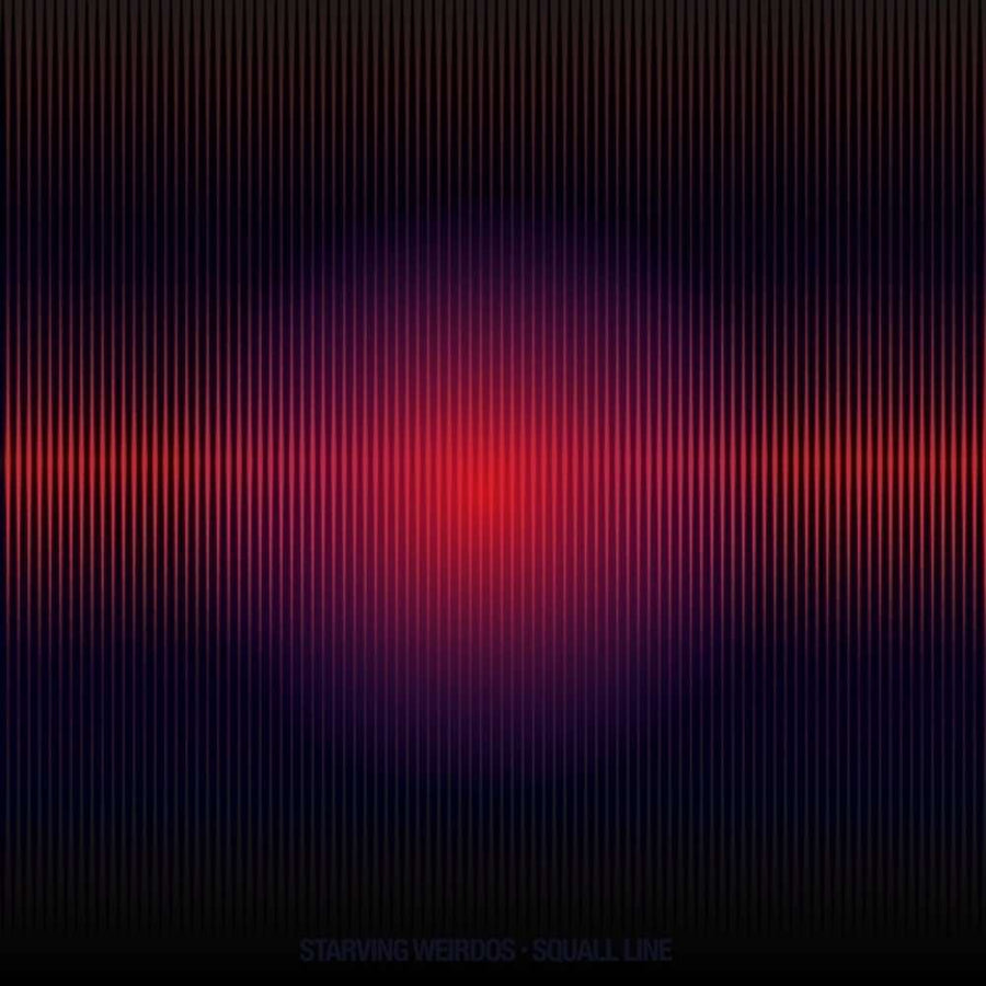 the album cover for Starving Weirdos - Squall Line