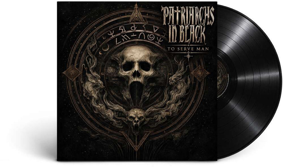 the album cover for Patriarchs in Black - To Serve Man [Limited Edition]