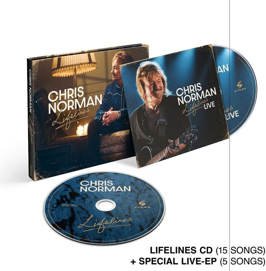 the album cover for Chris Norman - Lifelines (Live Bundle)