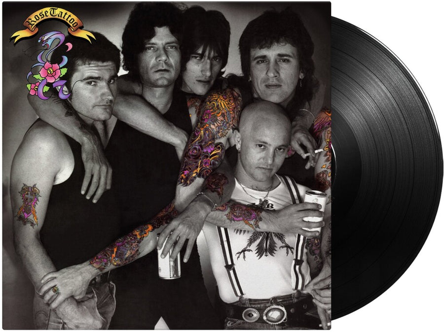 the album cover for Rose Tattoo - Assault & Battery (Blk) [180 Gram] (Hol)
