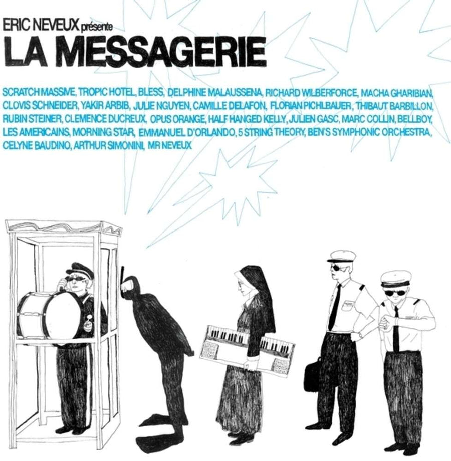 the album cover for Eric Neveux: La Messagerie / Various - Eric Neveux: La Messagerie / Various