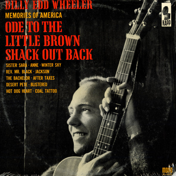 Memories Of America / Ode To The Little Brown Shac - Wheeler, Billy Edd