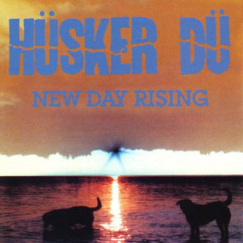 the album cover for Husker Du - New Day Rising