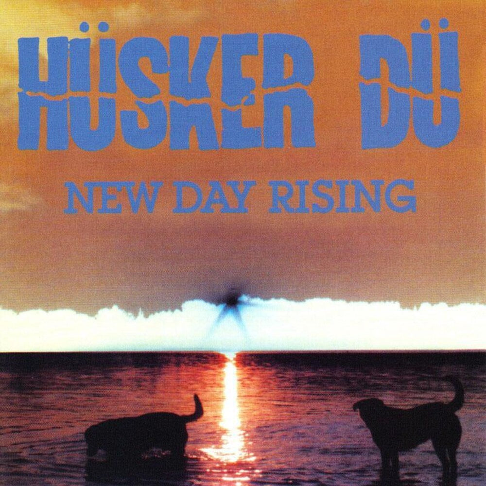 the album cover for Husker Du - New Day Rising