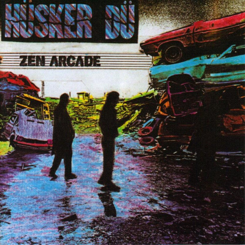 the album cover for Husker Du - Zen Arcade