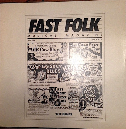 Fast Folk Musical Magazine- June 1984 Vol. 1 NO. 6 - Various