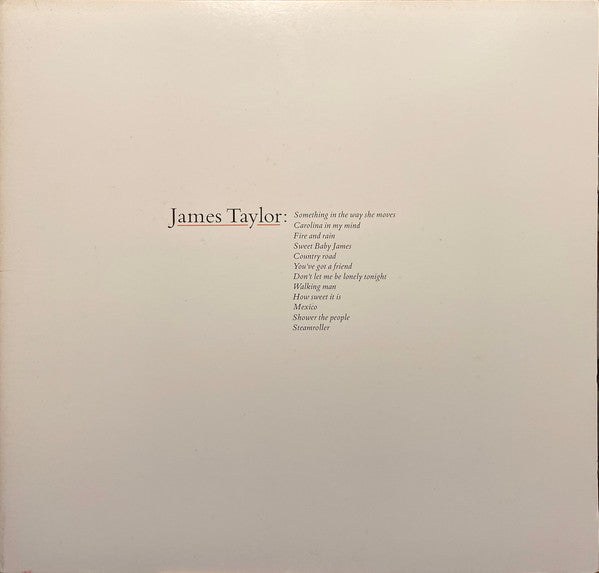 Greatest Hits - Taylor, James