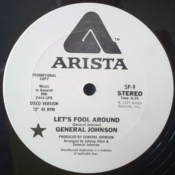 Let's Fool Around - General Johnson