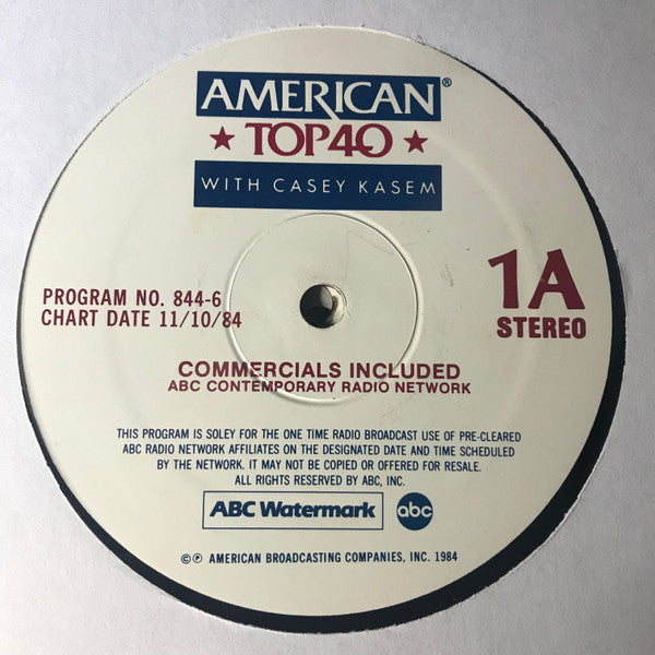American Top 40 With Casey Kasem (11/10/84) - Various
