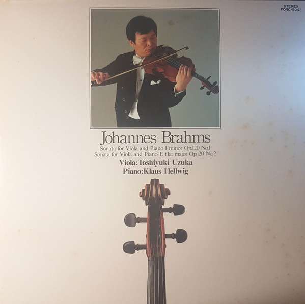 Sonatas For Viola And Piano, Op. 120, No. 1 & 2 - Brahms, Johannes