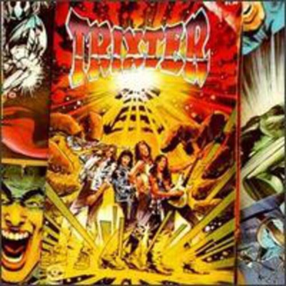 the album cover for Trixter - Trixter
