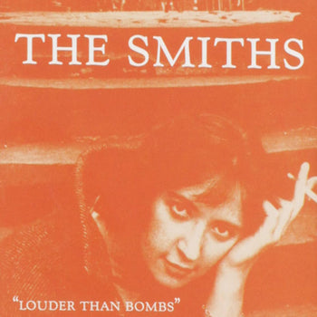 the album cover for The Smiths - Louder Than Bombs