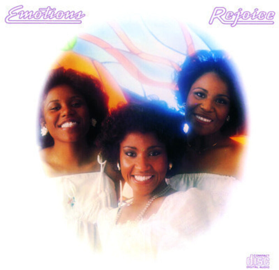 the album cover for Emotions - Rejoice