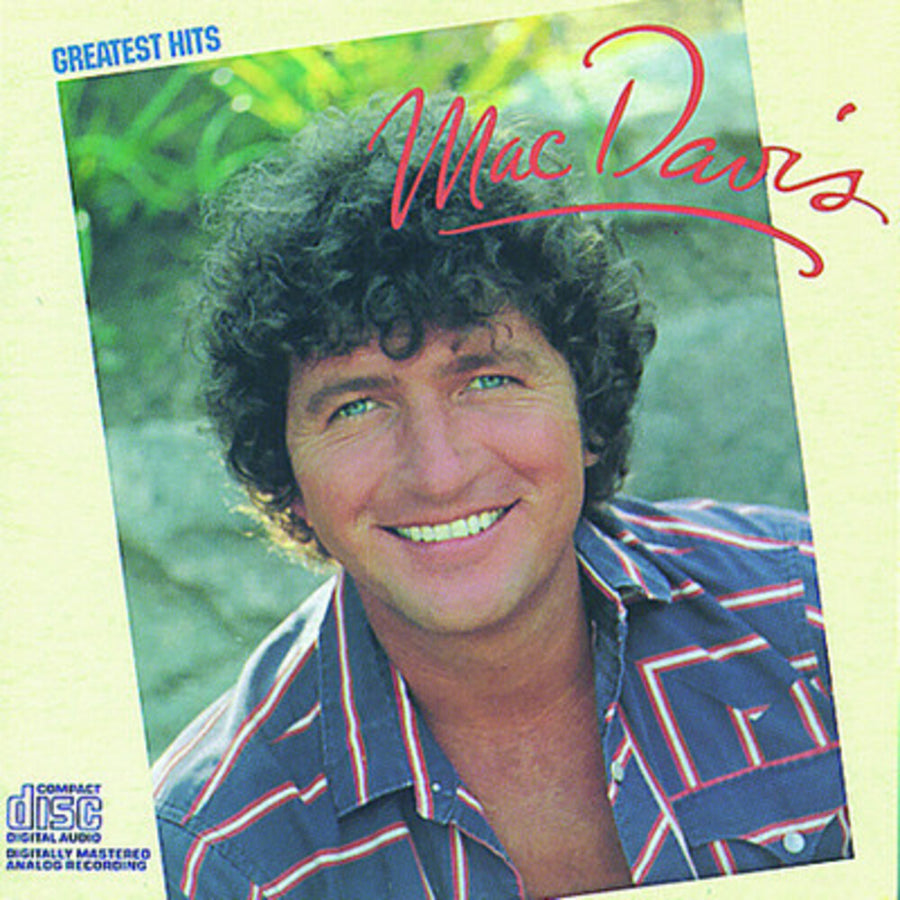 the album cover for Mac Davis - Greatest Hits