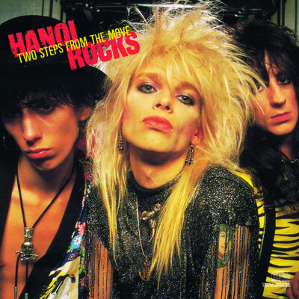 the album cover for Hanoi Rocks - Two Steps Form the Move