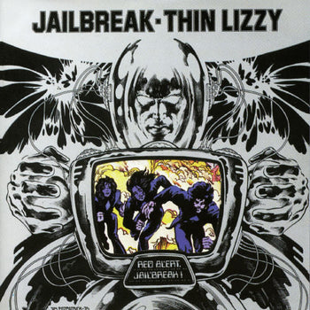 the album cover for Thin Lizzy - Jailbreak [Import]
