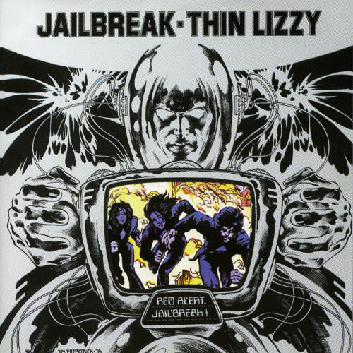 the album cover for Thin Lizzy - Jailbreak [Import]