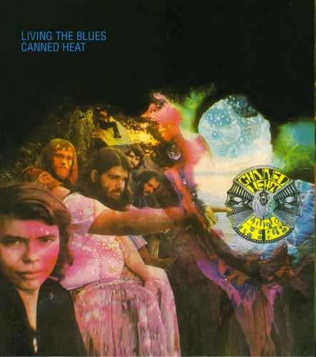 the album cover for Canned Heat - Living The Blues [Import]