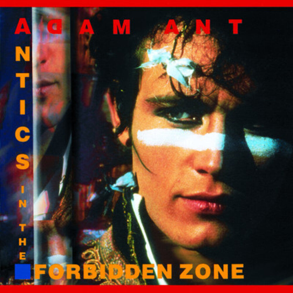 the album cover for Adam Ant - Antics in the Forbidden Zone