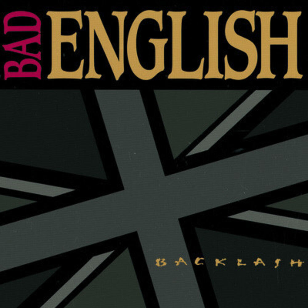 the album cover for Bad English - Backlash