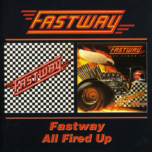 the album cover for Fastway - Fastway/All Fired Up [Import]