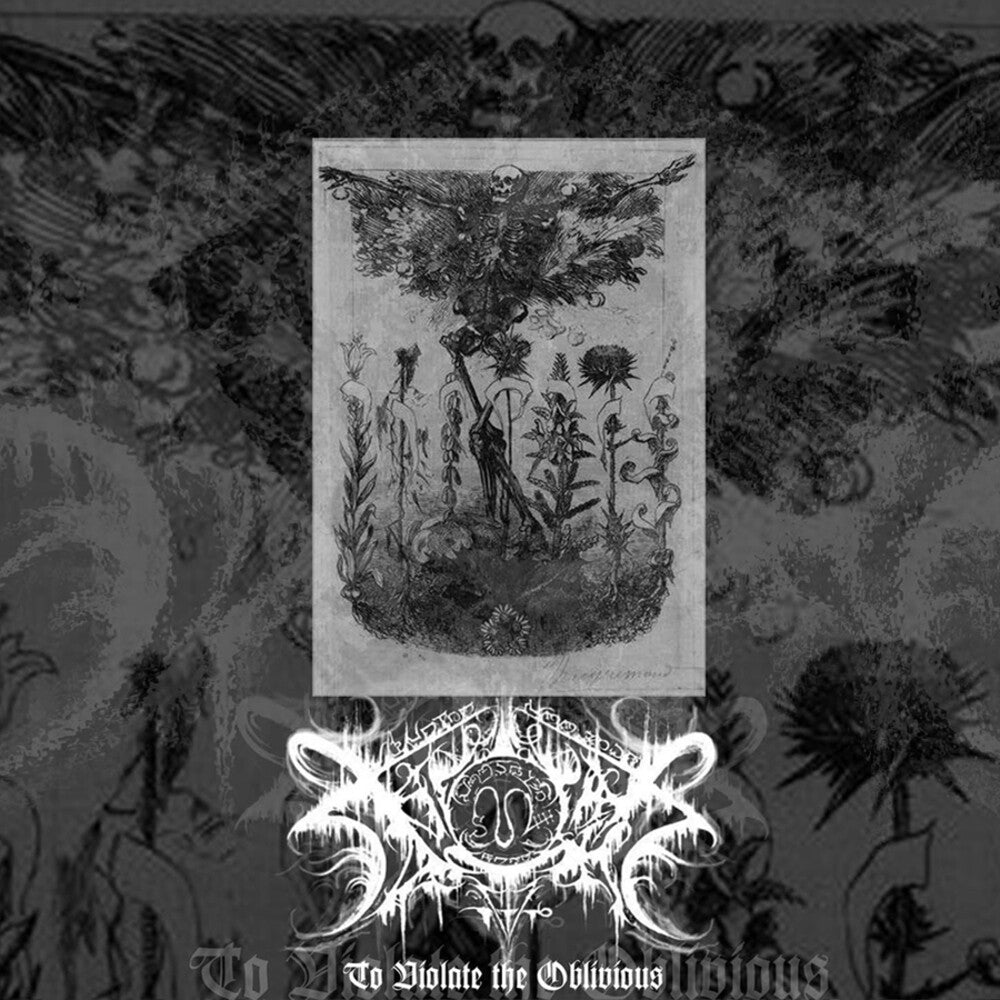 the album cover for Xasthur - To Violate the Oblivious