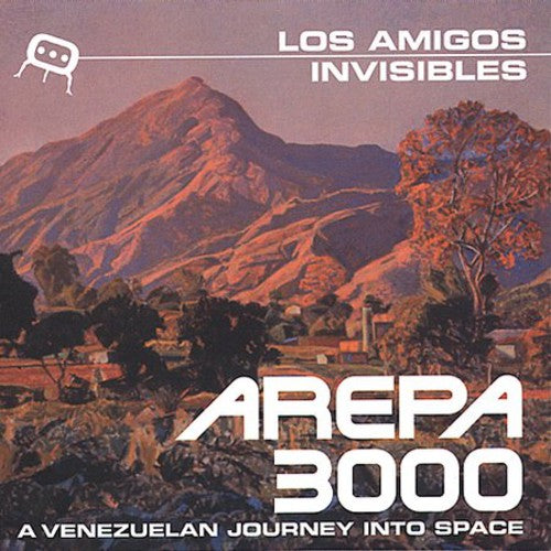 the album cover for Los Amigos Invisibles - Arepa 3000