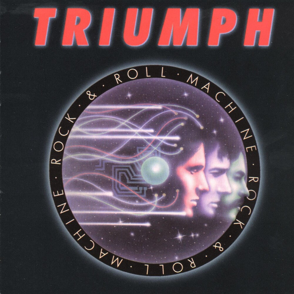 the album cover for Triumph - Rock N Roll Machine
