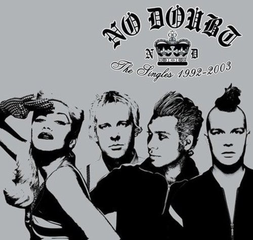the album cover for No Doubt - The Singles 1992-2003