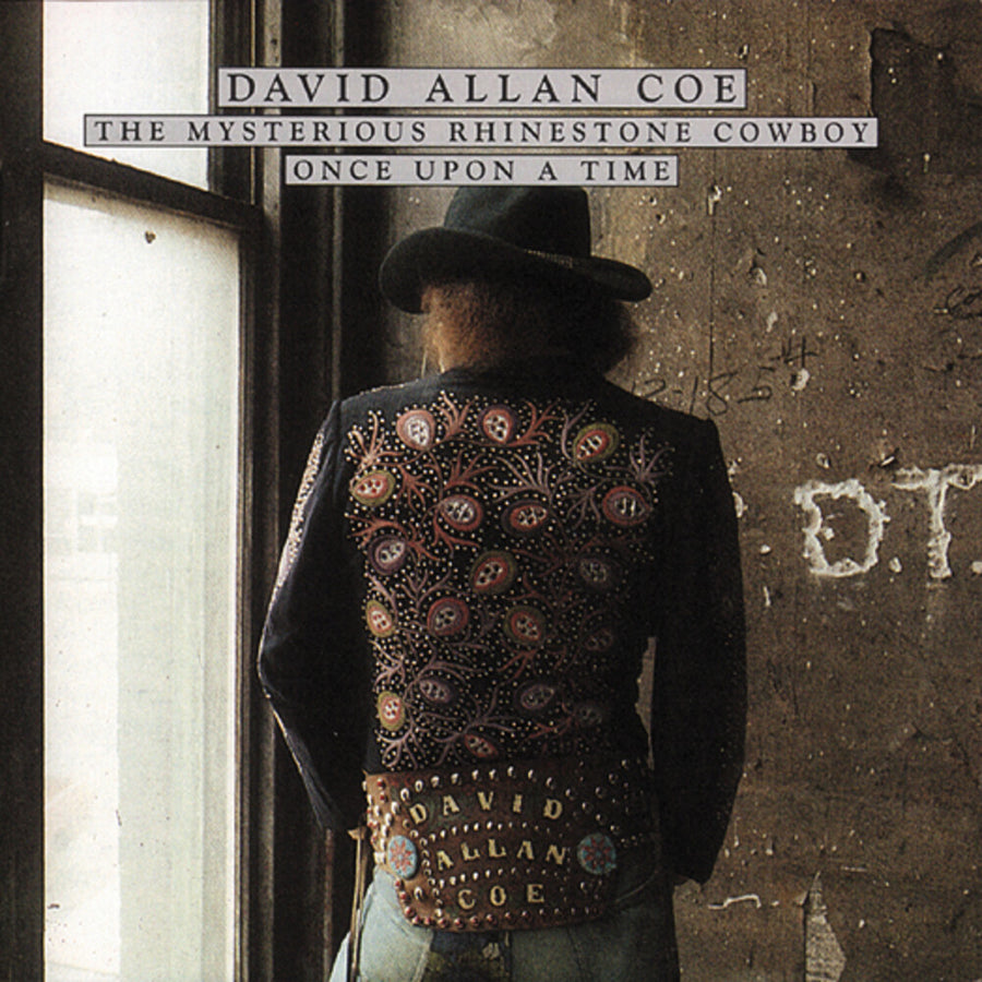 the album cover for David Coe Allan - Mysterious Rhinestone Cowboy/Once Upon A Time [Import]