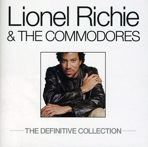 the album cover for Lionel Richie & The Commodores - The Definitive Collection