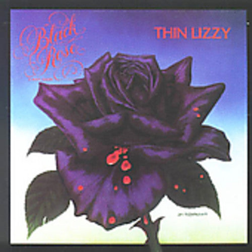 the album cover for Thin Lizzy - Black Rose [Import]