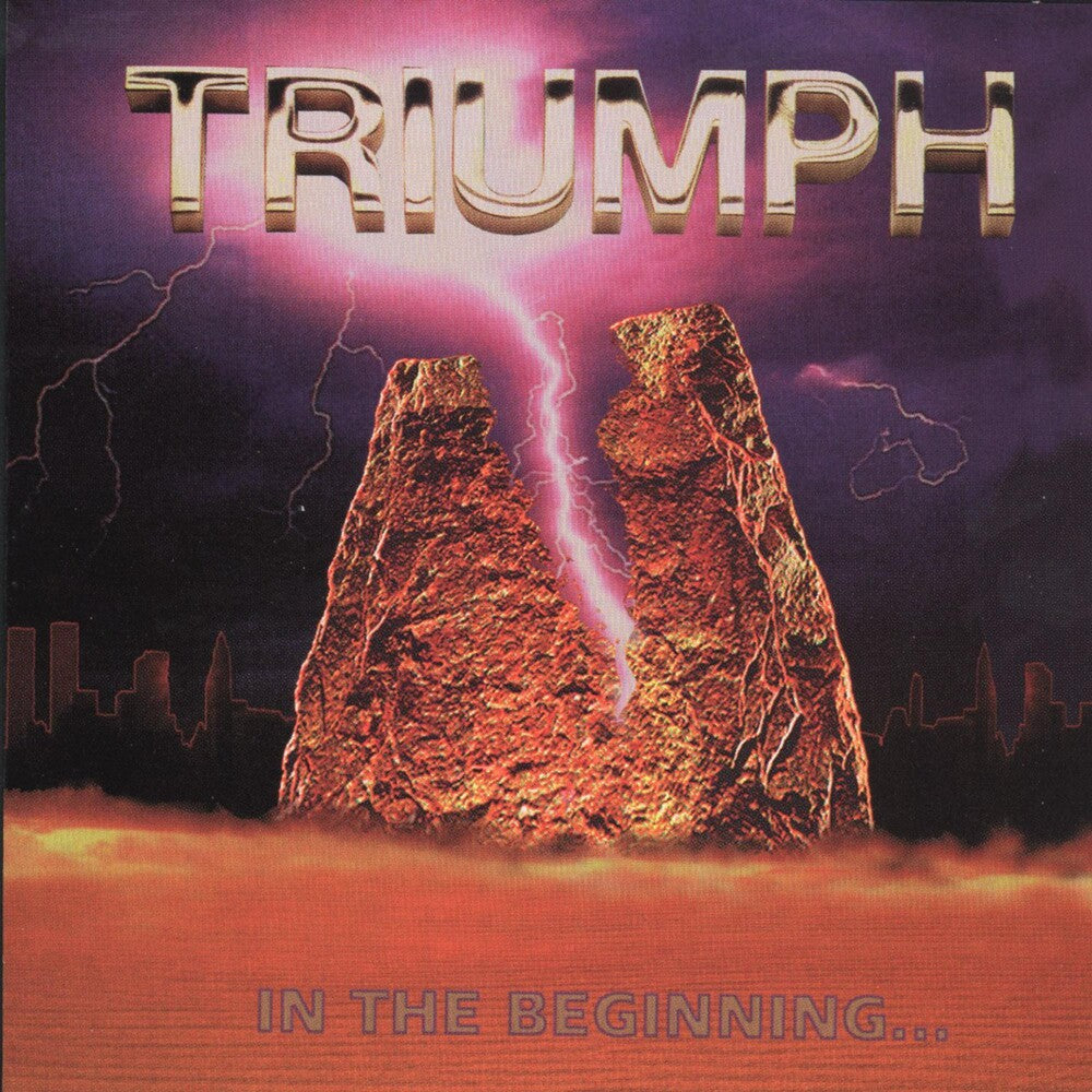 the album cover for Triumph - In The Beginning [Remastered]