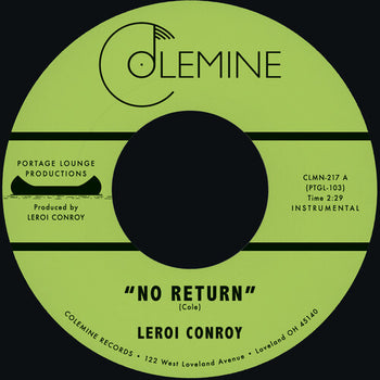 No Return B/W Path of Man - Conroy, Leroi