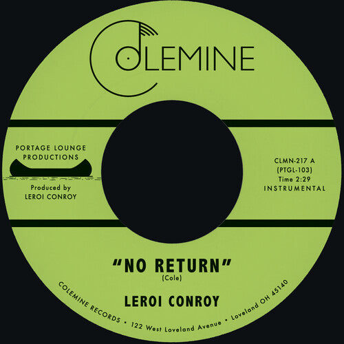 No Return B/W Path of Man - Conroy, Leroi