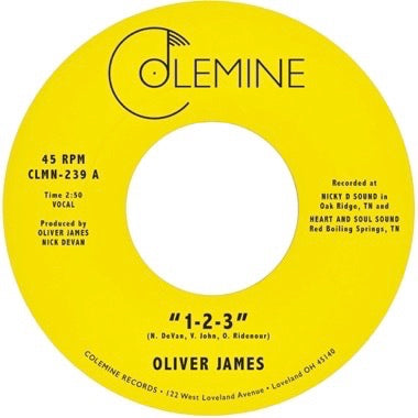 1-2-3 / Nothing Is Forever - James, Oliver