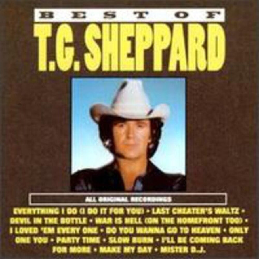 the album cover for T Sheppard G - Best of T.G. Sheppard