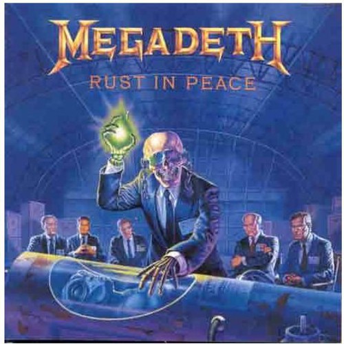 the album cover for Megadeth - Rust in Peace [Bonus Tracks] [Remaster]