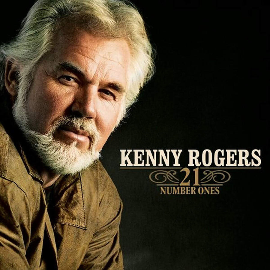 the album cover for Kenny Rogers - 21 Number Ones