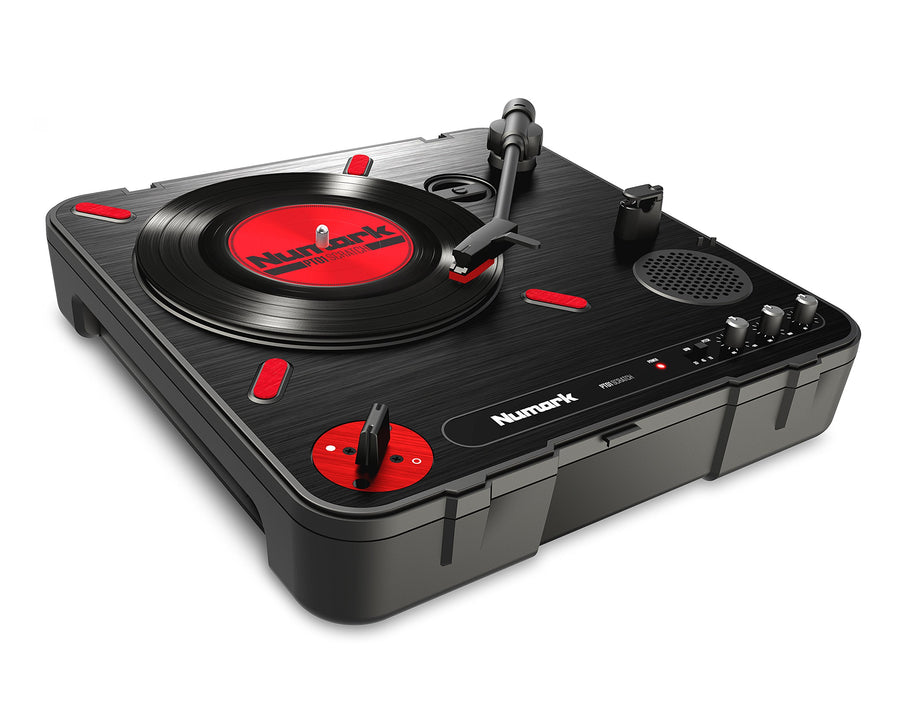 Numark PT01 Scratch - PORTABLE TURNTABLE WITH CROSSFADER