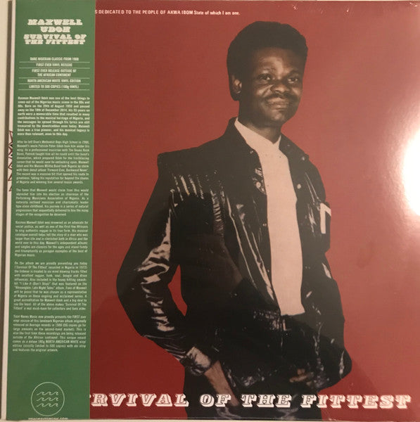 Survival Of The Fittest - Maxwell Udoh
