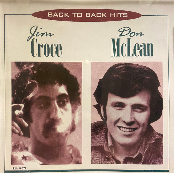Back To Back Hits - Croce, Jim / Don McLean