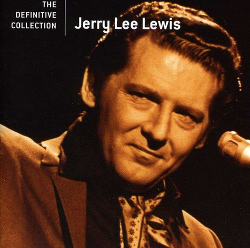 the album cover for Jerry Lee Lewis - Definitive Collection