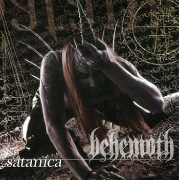 the album cover for Behemoth - Satanica