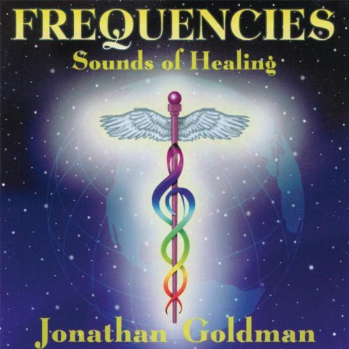 the album cover for Jonathan Goldman - Frequencies Sounds of Healing