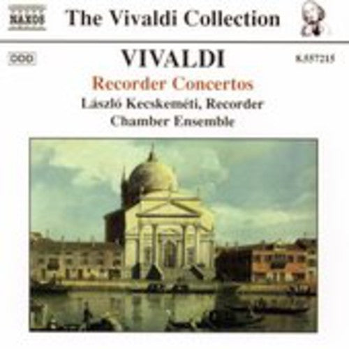 the album cover for LÃ¡szlÃ³ KecskemÃ©ti - Recorder Concertos