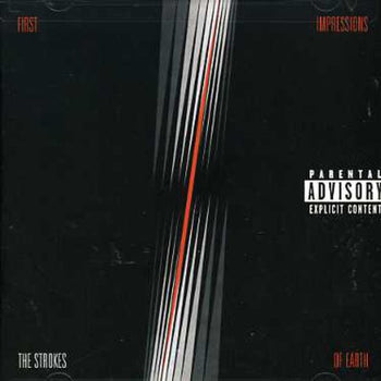 the album cover for The Strokes - First Impressions of Earth